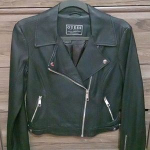 Faux leather  jacket